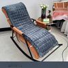 55x160cm Winter Thickened Foldable Rocking Long Chair Cushion for Garden Balcony Lounge Seating Sofa Tatami Mattress Home Decor