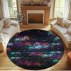 Game On Print Round Rug, Washable Floor Carpet, For Entryway Dorm Laundry Room Office Study, Home Decor Birthday Christmas Gift