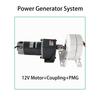 China Fabrik Permanentmagnetgeneratoren mit Motor 3KW 5KW 6KW 7KW 8KW 10KW Niedrige Drehzahl Haushaltsstromerzeugungssystem