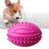 Dog Rugby Ball Toy Bite Resistant Teeth Grinding TPR Interactive Dog Chewing Toy for Small Dogs Puppy