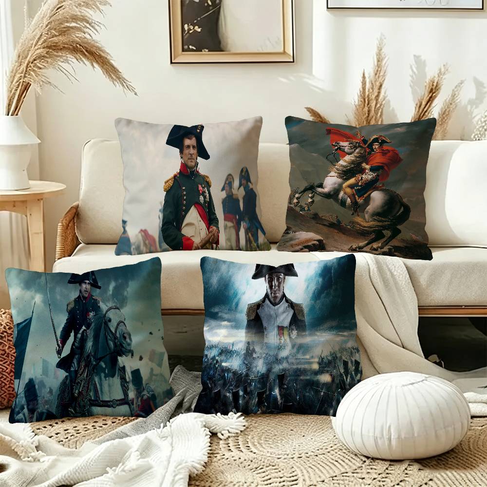 Napoleon Bonaparte kunst Kussen Cadeau Huis Kantoor Decoratie Slaapkamer Bank Auto Kussenhoes hoes x