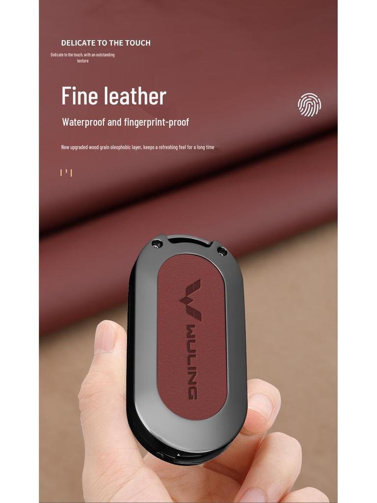 Wuling Hongguang Mini Key Cover for 22 MiniEV Macaron Models - Decorative Car Shell Buckle