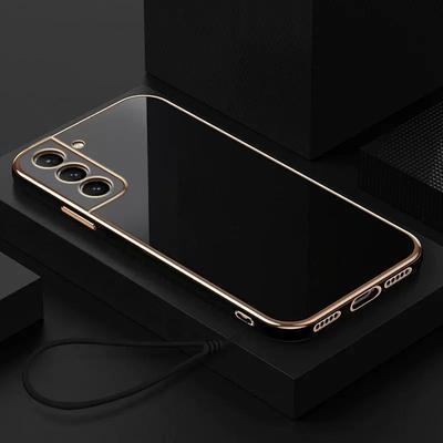 Do Samsung Galaxy S21 5G Etui Luksusowe Kwadratowe Powłoka SM-G991B, SM-G991N Etui na Telefon Odporne Na Wstrząsy Silikonowe Tylne Pokrycie Fundas