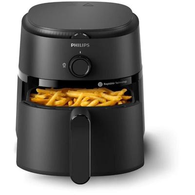 Heißluftfritteuse - PHILIPS - NA120/00 - Airfryer Serie 1000 4.2L - 12 Kochmodi - 1500W - Schwarz