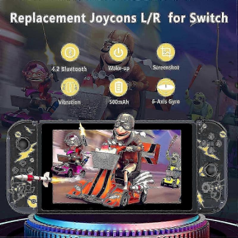 Controller for Nintendo Switch, Replacement for Switch Controllers with Dual Vibration/Wake-up/Screenshot [jkw]