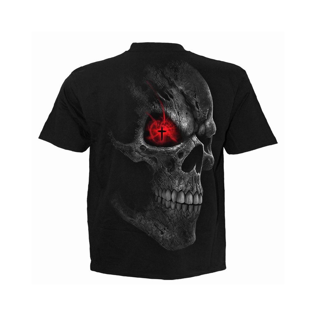 Spiral Direct Unisex Adult Death Stare Back Print T-Shirt