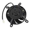 12V Motorcycle Radiator Cooling Fan 10 Blades 170mm Steel Alloy Cooling Thermal Fan for 150cc 200cc 250cc 300cc 350cc
