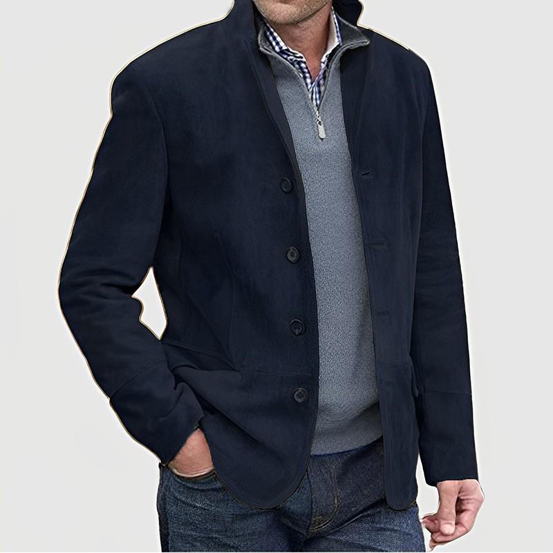 Heren Retro Reversjasje - Europese & Amerikaanse Stijl, Herfst-Winter Casual Pak