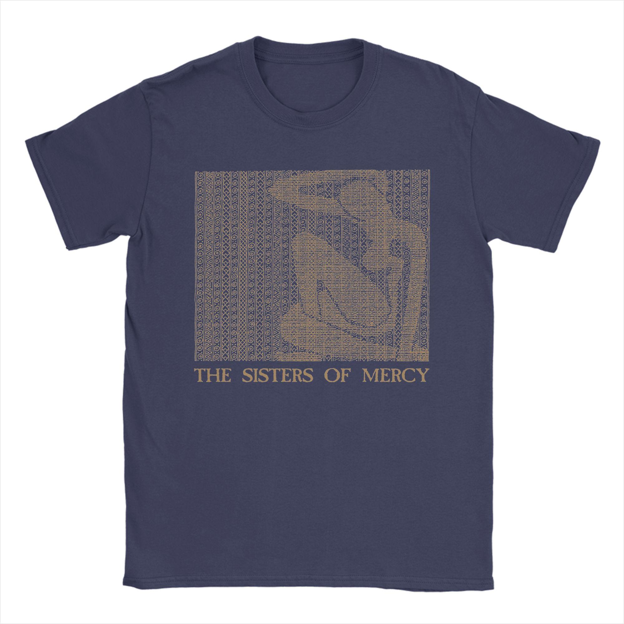 

Alice The Sisters of Mercy T Shirt for Men Cotton Creative TShirts Round Collar Tee Shirt Short Sleeve Tops Plus Size 4XL