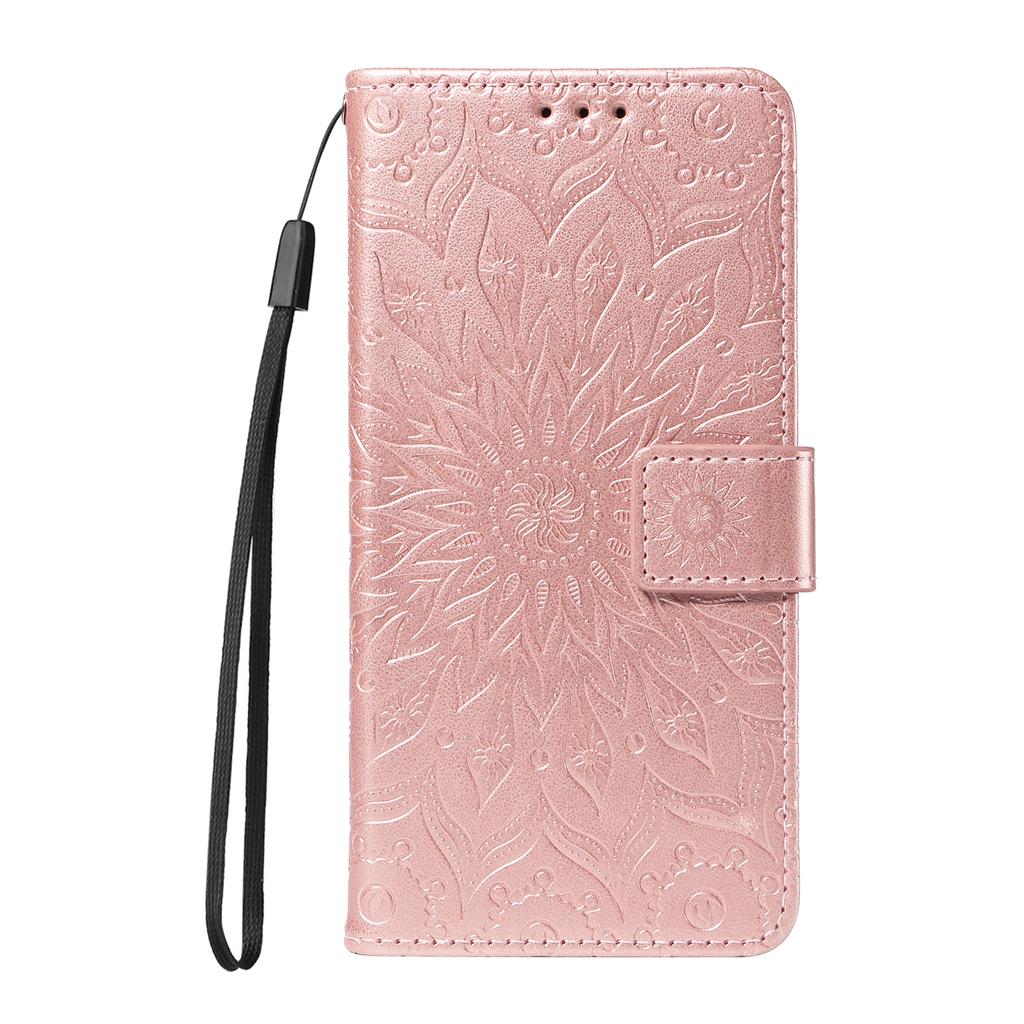 Wallet Case for Poco X8 Pro Max 5G - Leather/PU, Rose Gold