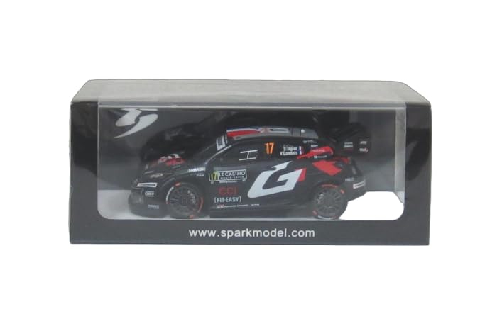 

Spark Scale Toyota GR Yaris Rally1 2025 Monte Carlo Winner Ogier Complete Model with Sponsor Logos 1/43 #17 S.