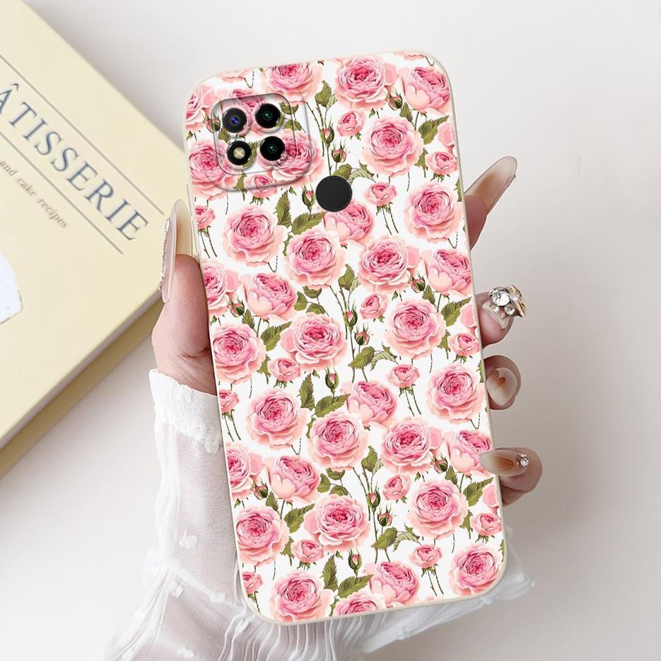 Für Xiaomi Redmi 9C Hülle Niedliche Panda Cartoon Abdeckung Stoßfest Weiche TPU Handyhülle Für Xiaomi Redmi 9C NFC Redmi9C Rückabdeckung Taschen