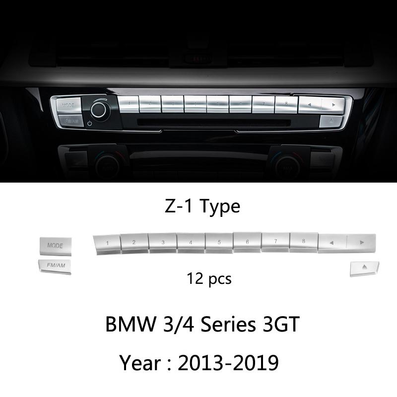 Car Inner Center Console Gear Shift Box Sequins Cover Trim Strips Sticker covers For BMW 3 4 Series 3GT F30 F31 F32 F33 F34 F36