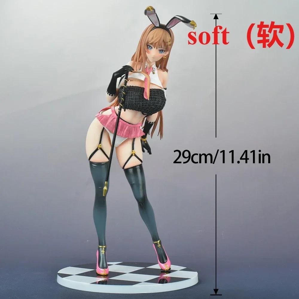 Eruru/Uss North Carolinal PVC Action MX NSFW Anime Bunny Girl Figure Figure Model Toys Collection Doll Adult Statue Ornament