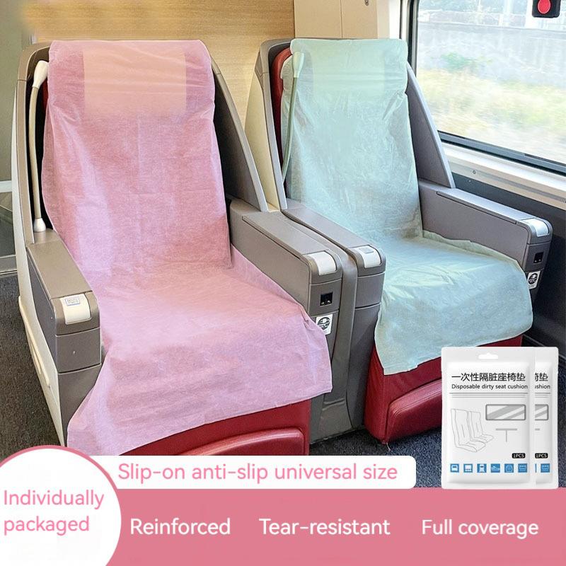 

1PC Public Transport Protect Cover Chair Cover Car Interior Seat Cover Airplane Train Car Airplane Universal Disposable
