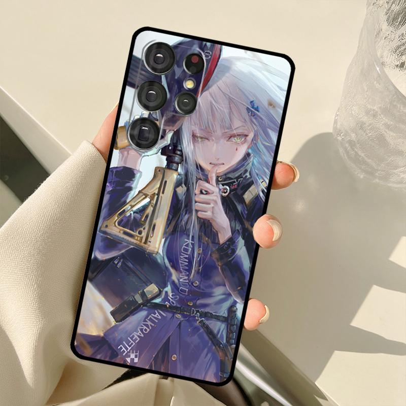Girls Frontline Game Phone Case For Samsung Galaxy S23 S20 FE S21 FE S22 Ultra Note20 Note10 S8 S9 S10 Plus Cover