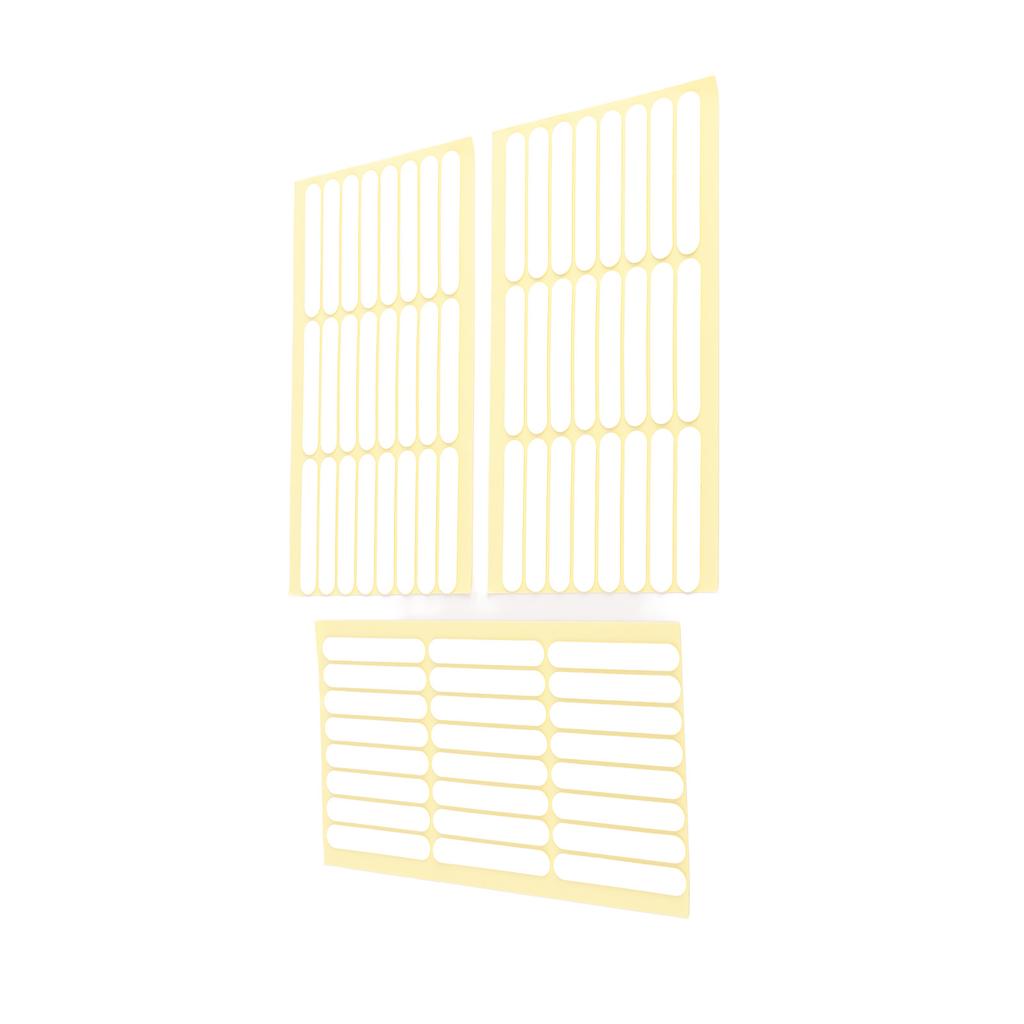 3pcs Nail Art Double Sided Tape Nail Tip Display Double Sided Adhesive Manicure Tool