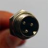 Bicycle 24V 36V 3 Pin Prong Three-hole Battery Charging Charging Port Jack Socket Inline Connector