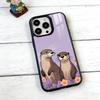 Lazy Otter Phone Case For iPhone17,16,15,14,13,12,11 Plus,Pro Magnetic For Magsafe Wireless Charging