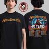 Helloween 40 Years Anniversary Europe Tour 2025 Dates T-Shirt Unisex T-Shirt