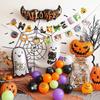Halloween Kindergarten Party Wall Decor: Balloons & Props for Kids' Atmosphere