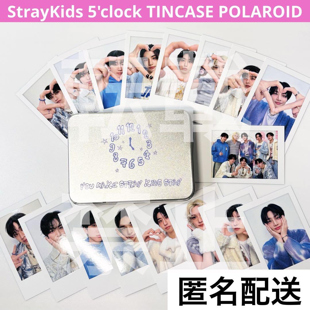 

[USED] StrayKids 5 clock TINCASE POLAROID