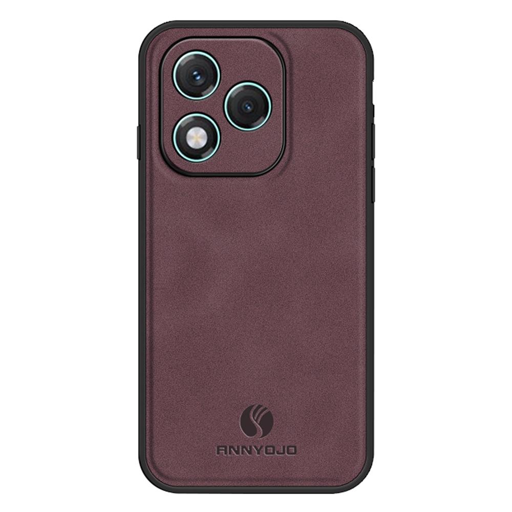 ANNYOJO For Honor 400 Lite Deksel PU Lær+PC+TPU Anti Fall Telefons Bakdeksel