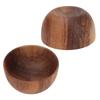 Wooden Shaving Soap Bowl Portable Foaming Large Capacity Wood Shave Soap Container for Men Barber Shop