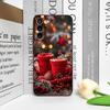 Christmas Decorate Hot Coffe Cup Pattern Phone Case for Google Pixel 9A 8 A 7A 6 A 7 PRO 8 9 Pro XL 4G 5G Shockproof Soft Cover