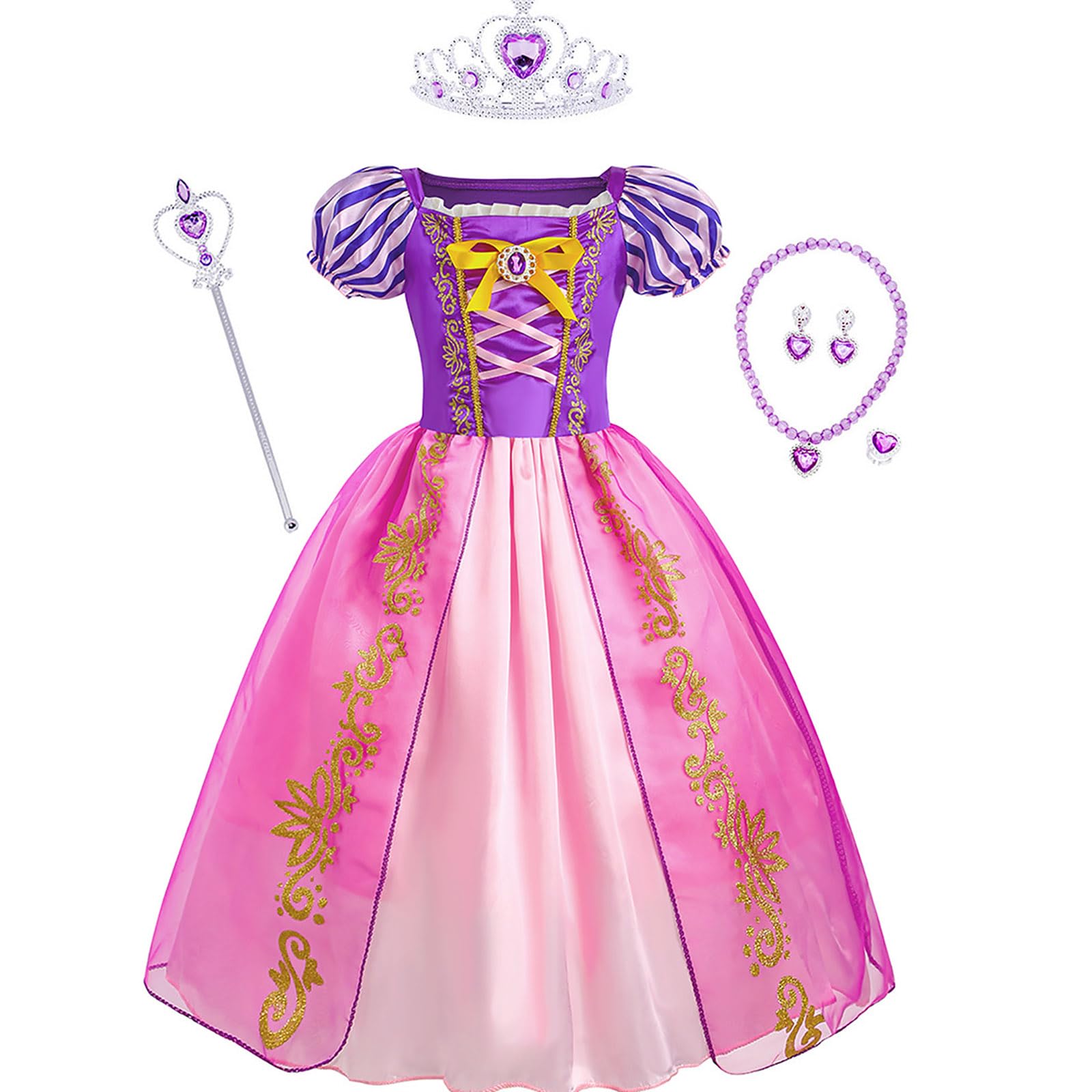 

[Сето] Платье принцессы, Детский костюм для косплея, Косплей цельное платье, Детский костюм, Длинное платье для девочки, Детский маскарадный костюм, День рождения, Фортепианный концерт,