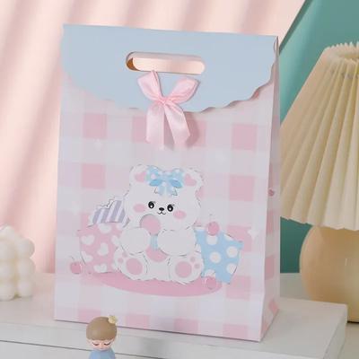 12PCS Sacos de presente Caixa de embalagem Sacos de doces de desenho animado Pacote de lanche Sacos de presente Lembrancinhas para crianças Saco de biscoitos Saco de presente de aniversário