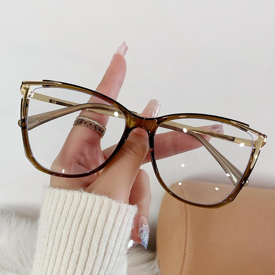 Fashion Eyeglass Frame Anti Blue Light Cat Eye Frame
