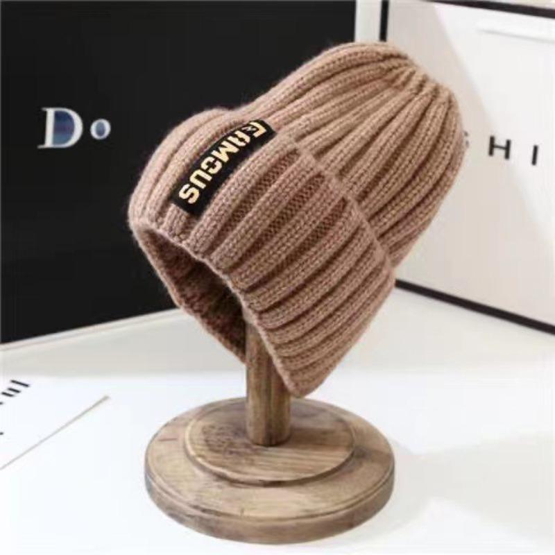 Winter Hat, Female Korean Version of Versatile Fashion Long Standard Wool Hat, Winter Internet Celebrity Warm Ear Protection
