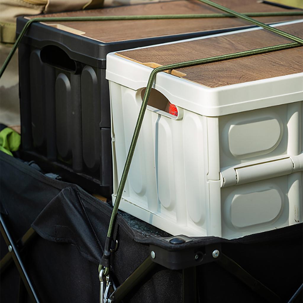 Elastic Straps with Carabiner Hook Outdoor Heavy Duty Bungee Cord Kayak Cycling Luggage Packing Rope Camping Accessories