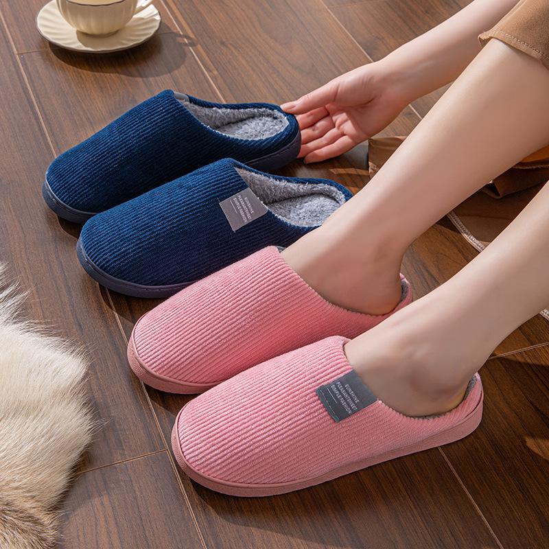 Торговая марка Вертикальные вельветовые мужские и женские пары для дома Осенние и зимние — фото 3