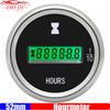 ZMFJH Digital Hour Meter Marine Boat Engine Round Waterproof Gauge Car Trucks Mechanical Hour Meter Counter Timer Clock 12V 24V