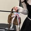 Women's bag Crossbody high-end bag Women's small fresh bow design Shoulder bag Niche women's handbag