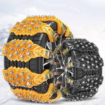 Chaînes à Neige Creuses pour Camion Lourd Réutilisables Outil de Pneu Multifonctionnel Boueux Glacé Chaînes de Voiture Neige Boue Pneu