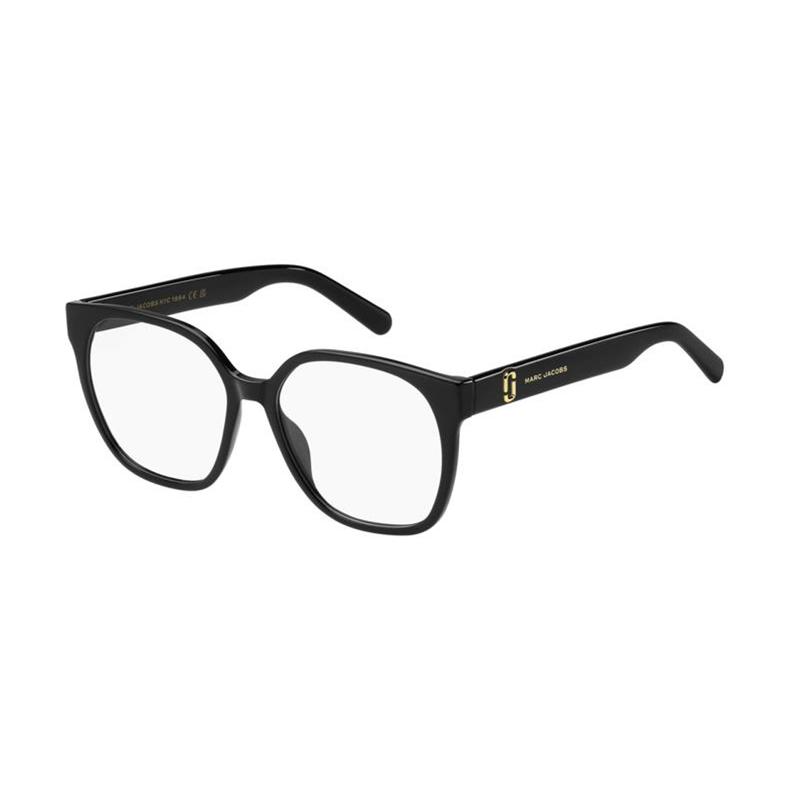 Marc Jacobs Temple Logo - Irregular Optical Frame Women s Black MARC726807 чёрный