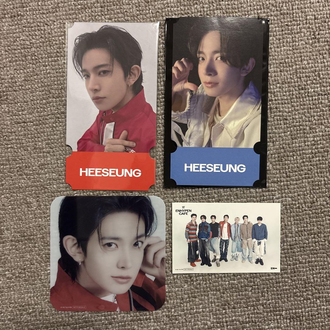 

[USED] ENHYPEN Heeseung s Yoi Cafe Bonus