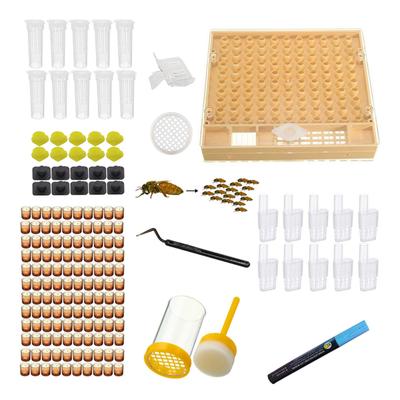 Complete  Bee Breeding Cup Kit Beekeeping Tools Production Cell Set