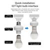 1Pc Offline Intelligent Voice Lamp Head Socket Adapter E27 Led Lamp Holder