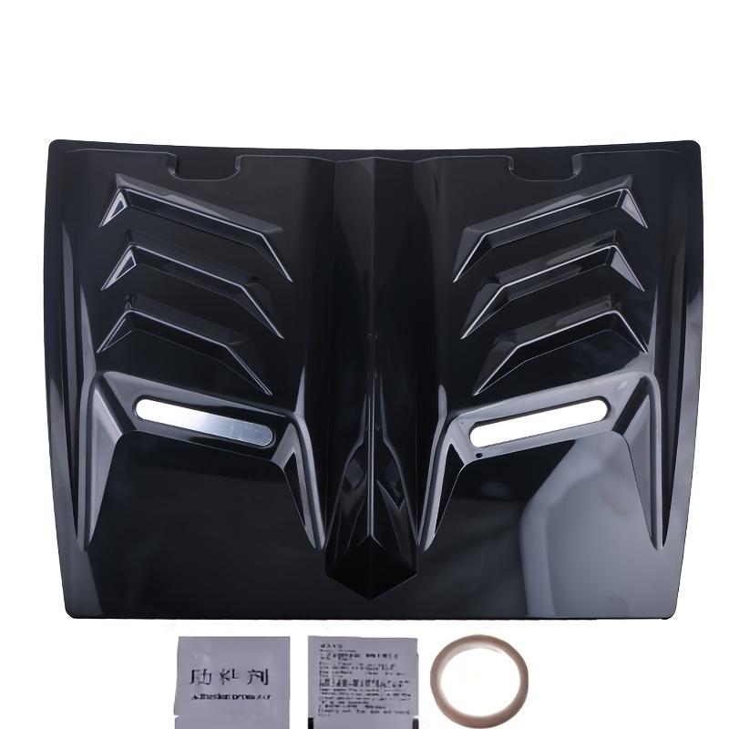 

Популярное украшение для автомобиля воздухозаборник капот фальшивый воздухозаборник Трансформеры капот двигателя модификация вентиляция воздухозаборник клей чёрный
