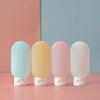 4Pcs Travel Botttle Refillable Bottles Soft Lotion Shampoo Bottle Empty Cosmetic Containers PP Squeeze Tube Makeup Tools