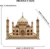 SILK ROAD 3D DIY Wooden Puzzle Taj Mahal with LED 416 Craft Educational New Christmas Gift Lights, Pieces, Gift, Toy, Boys, Girls, Adults, Year's