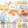 Montessori Busy Book Baby Toy Quiet Book Preschool Early Learning Education Sensory Cognitive Puzzle Children Sticker Paste Book