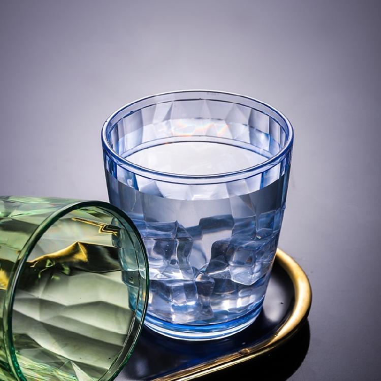 Shatterproof Wine Glasses Water Tumblers Reusable Fruit Juice Beer Champagne Cup