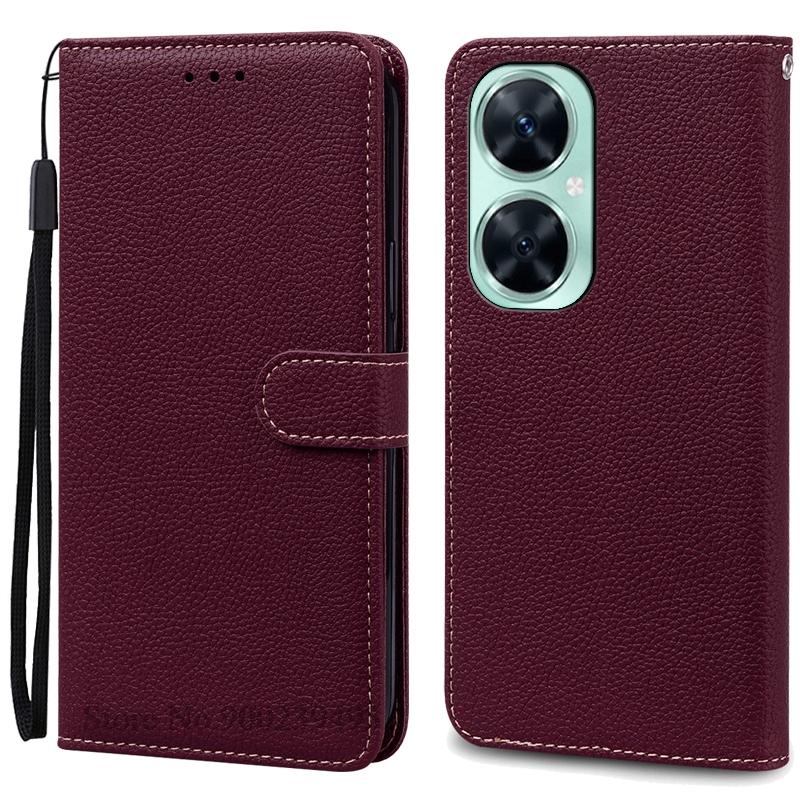 Nova 11i Case For Huawei Nova 11i Case Soft Silicone Wallet Leather Flip Case For Huawei Nova 11 I Case Book Cover Coque Fundas
