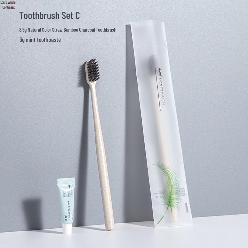 Disposable Eco-Friendly Hotel Toothbrush Set