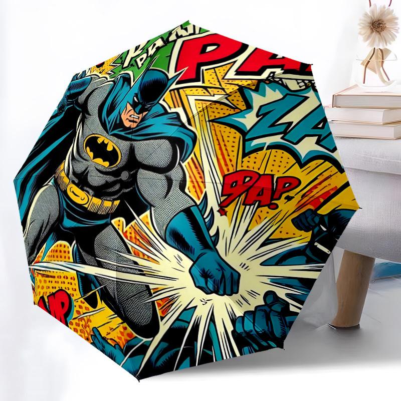 

1pc Batman Automatic Open/Close Umbrella, Christmas Gift for Men Women, Daily Travel Outdoor Use yy251101181